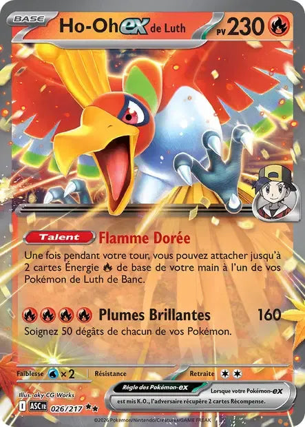 026/217 Ho Oh EX - Héros Transcendants
