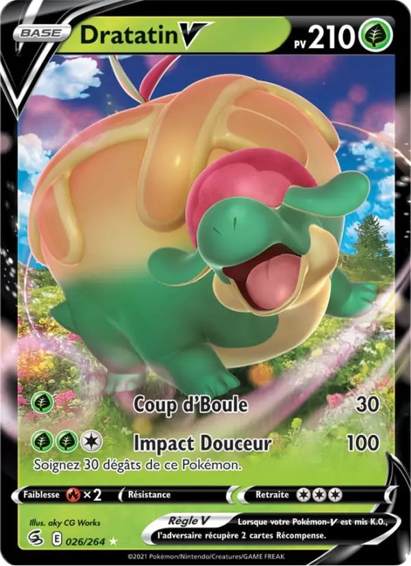 026/264 Dratatin V - Poing de Fusion