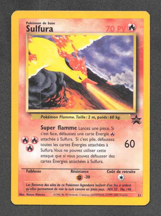 21 Sulfura PROMO - Wizards Black Star Promos