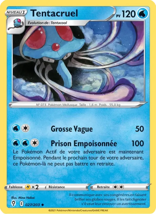 Tentacruel Reverse 027/203 - Évolution Céleste