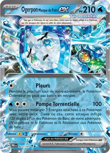 027/131 Ogerpon EX - Évolutions Prismatiques