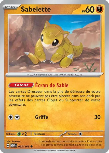 027/165 Sabelette REVERSE - 151