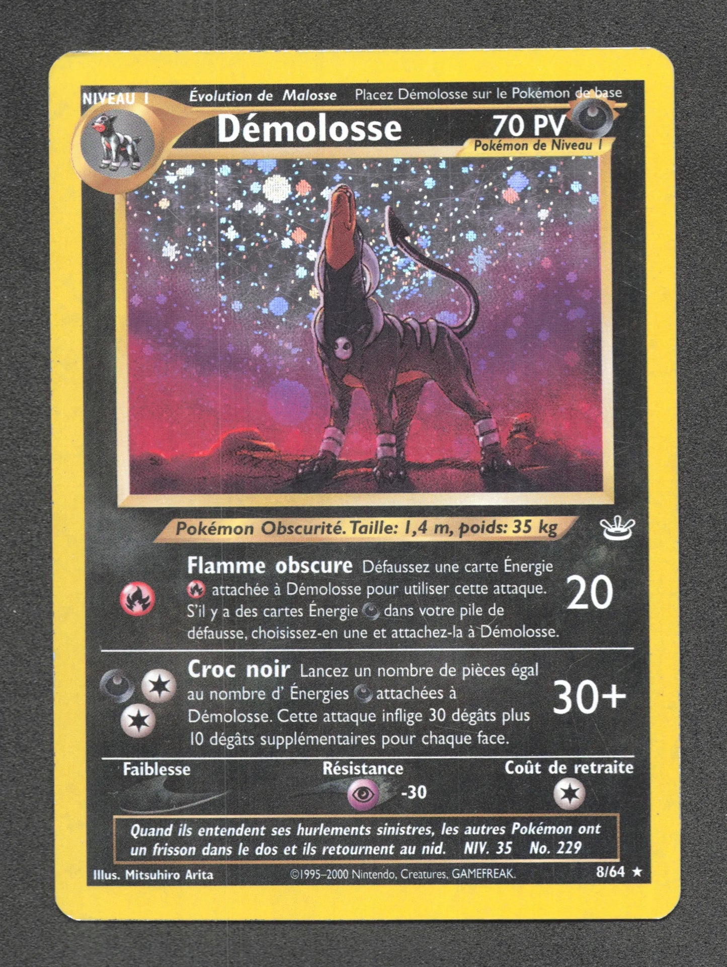 8/64 Demolosse HOLO - Neo Revelation