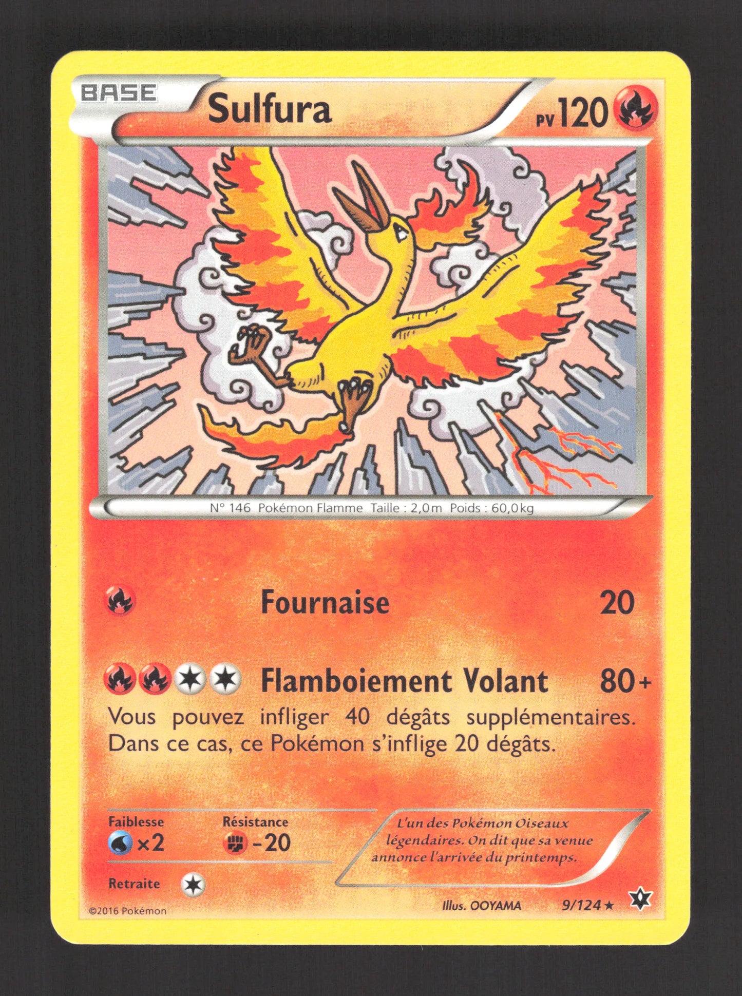9/124 Sulfura RARE - Impact des Destins