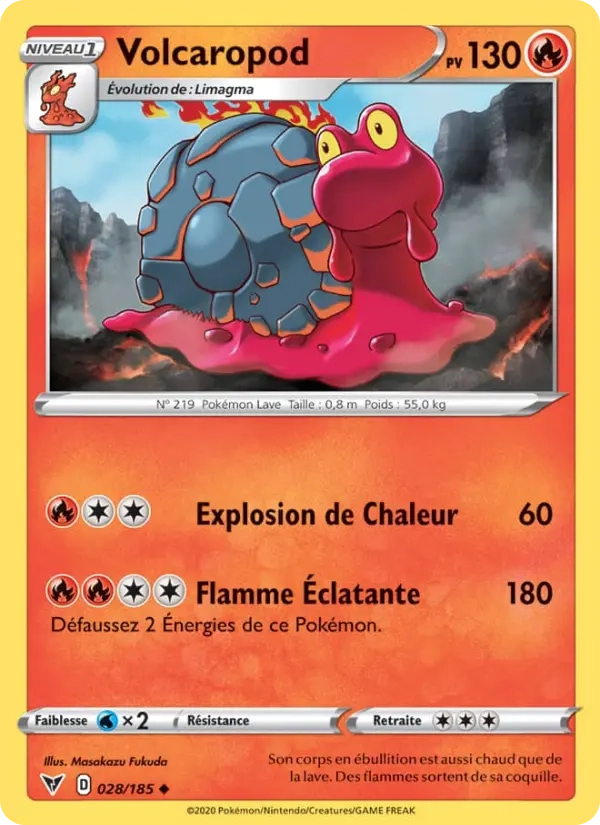 028/185 Volcaropod Reverse - Voltage Éclatant