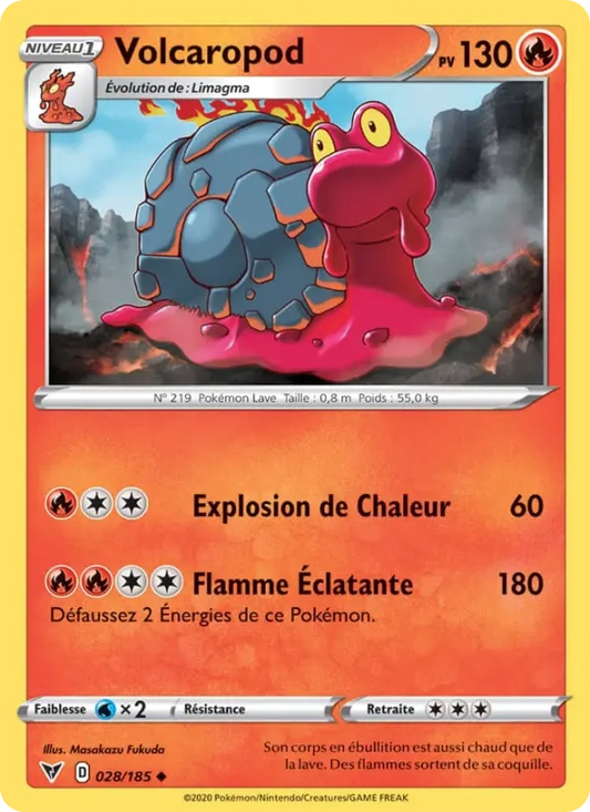 028/185 Volcaropod Reverse - Voltage Éclatant