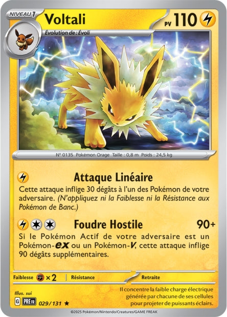 029/131 Voltali POKEBALL - Évolutions Prismatiques - Pokeball