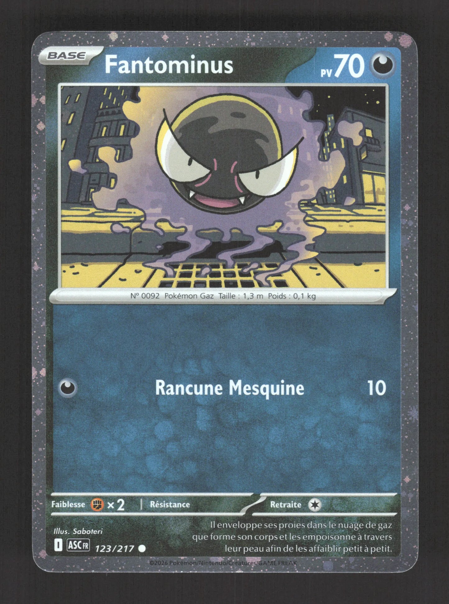 123/217 Fantominus HOLO COSMOS - Héros Transcendants - Holo Cosmos