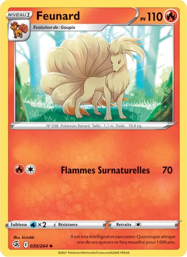 Feunard Reverse 030/264 - Poing de Fusion