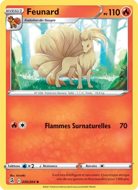 Feunard Reverse 030/264 - Poing de Fusion