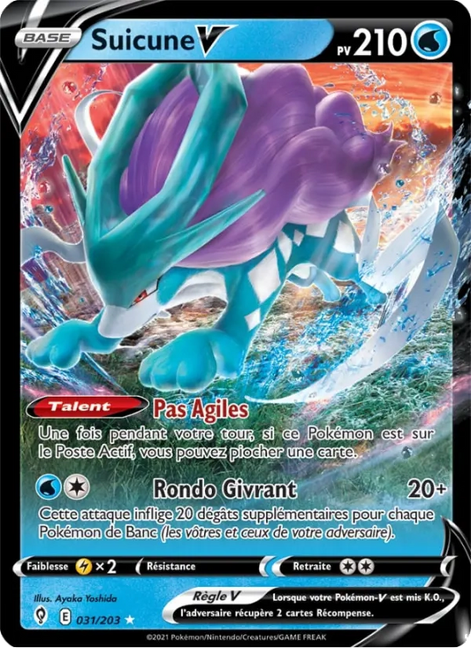 031/203 Suicune V - Évolution Céleste