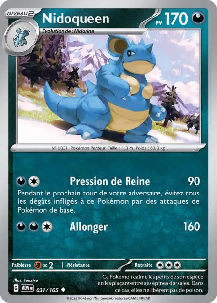 031/165 Nidoqueen Reverse - 151