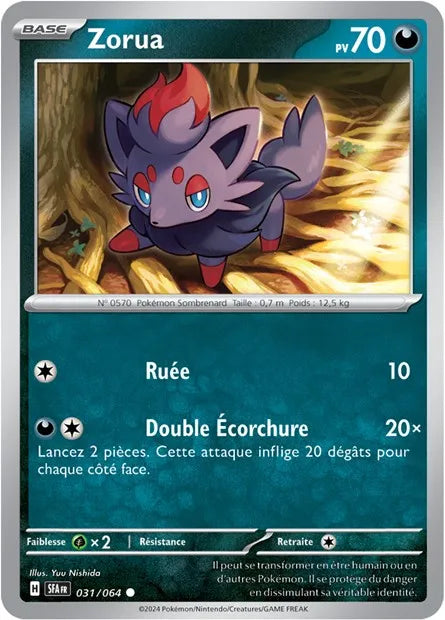 031/064 Zorua Reverse - Fable Nébuleuse