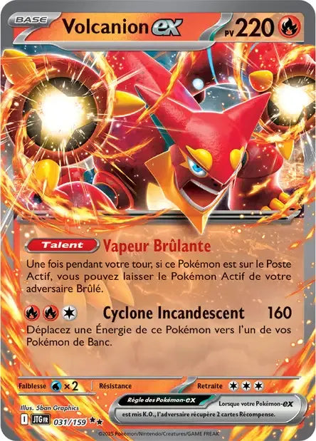 031/159 Volcanion EX - Aventures Ensemble