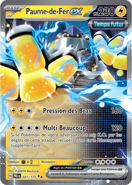 031/131 Paume de Fer EX - Évolutions Prismatiques