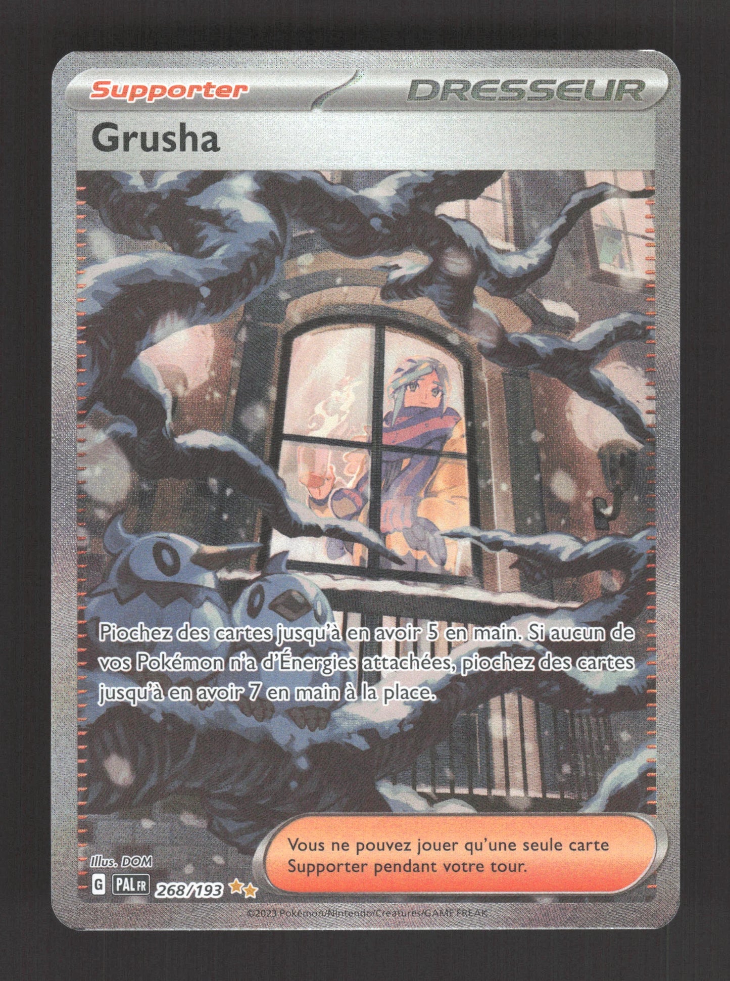 268/193 Grusha DRESSEUR - Évolutions à Paldea