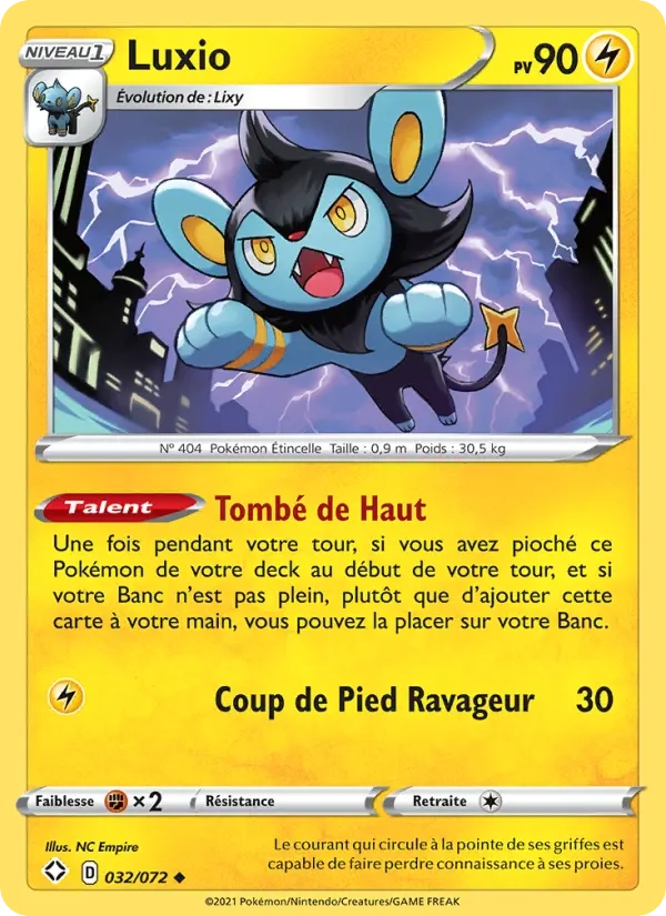 Luxio Reverse 032/072 - Destinées Radieuses