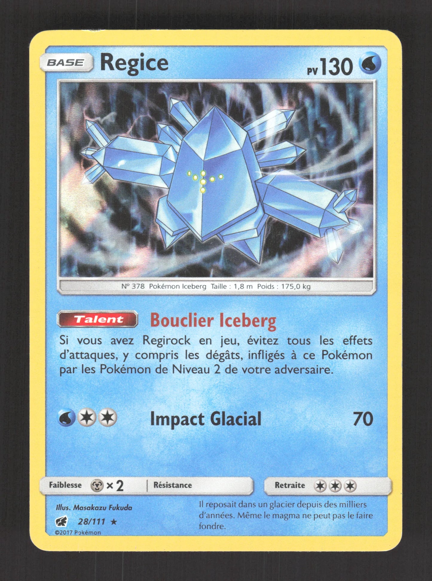 28/111 Regice HOLO - Invasion Carmin