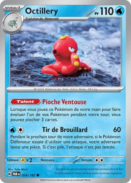 Octillery Reverse 034/182 - Faille Paradoxe