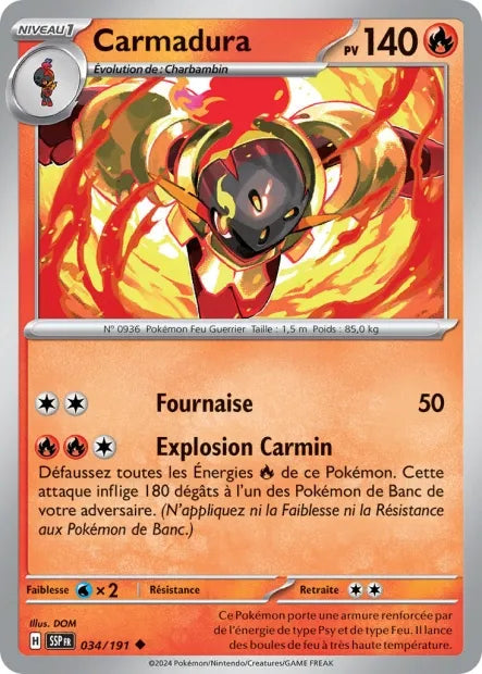 034/191 Carmadura Reverse - Étincelles Déferlantes