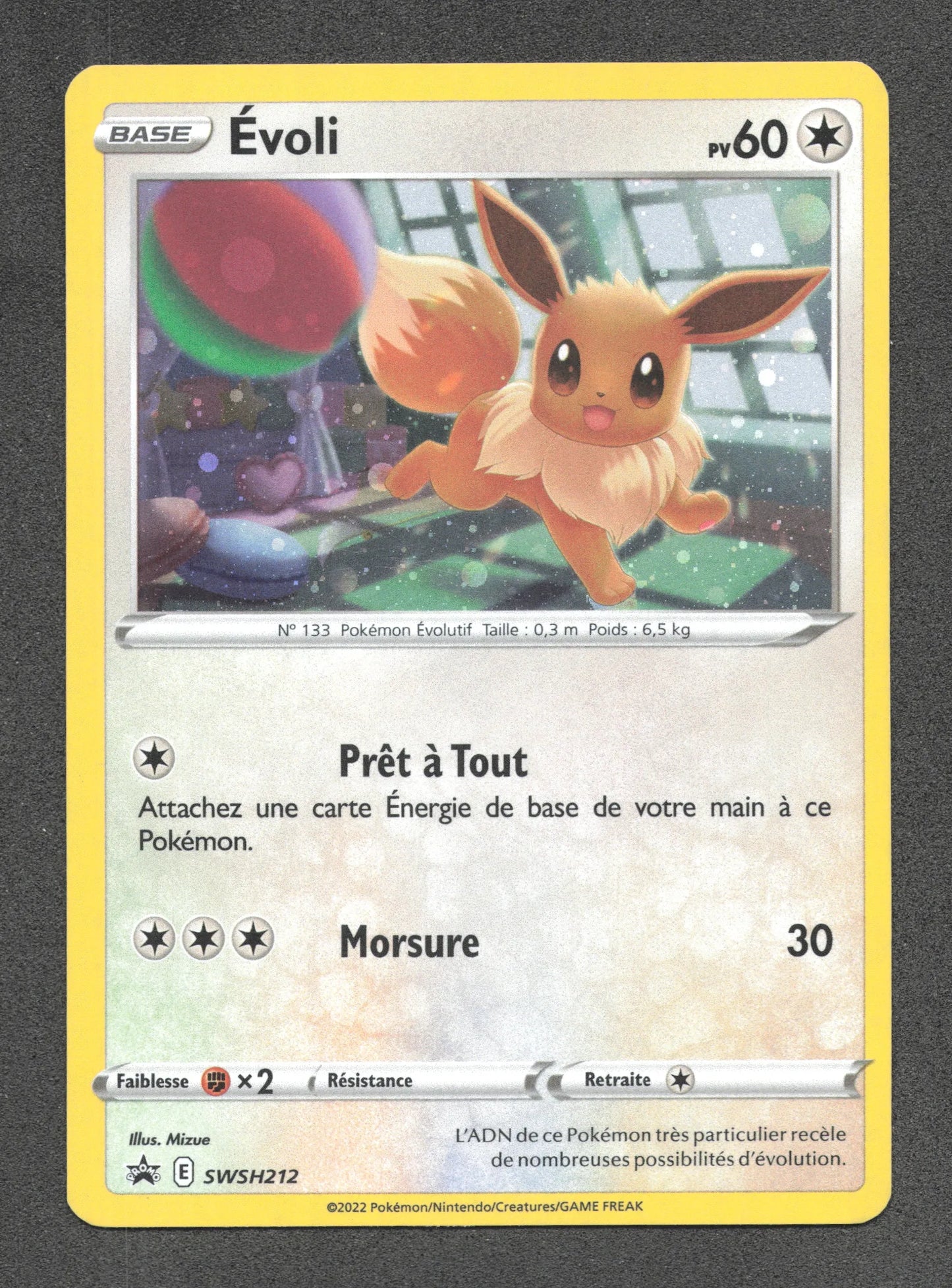 SWSH212 Evoli HOLO COSMOS - Promo SWSH