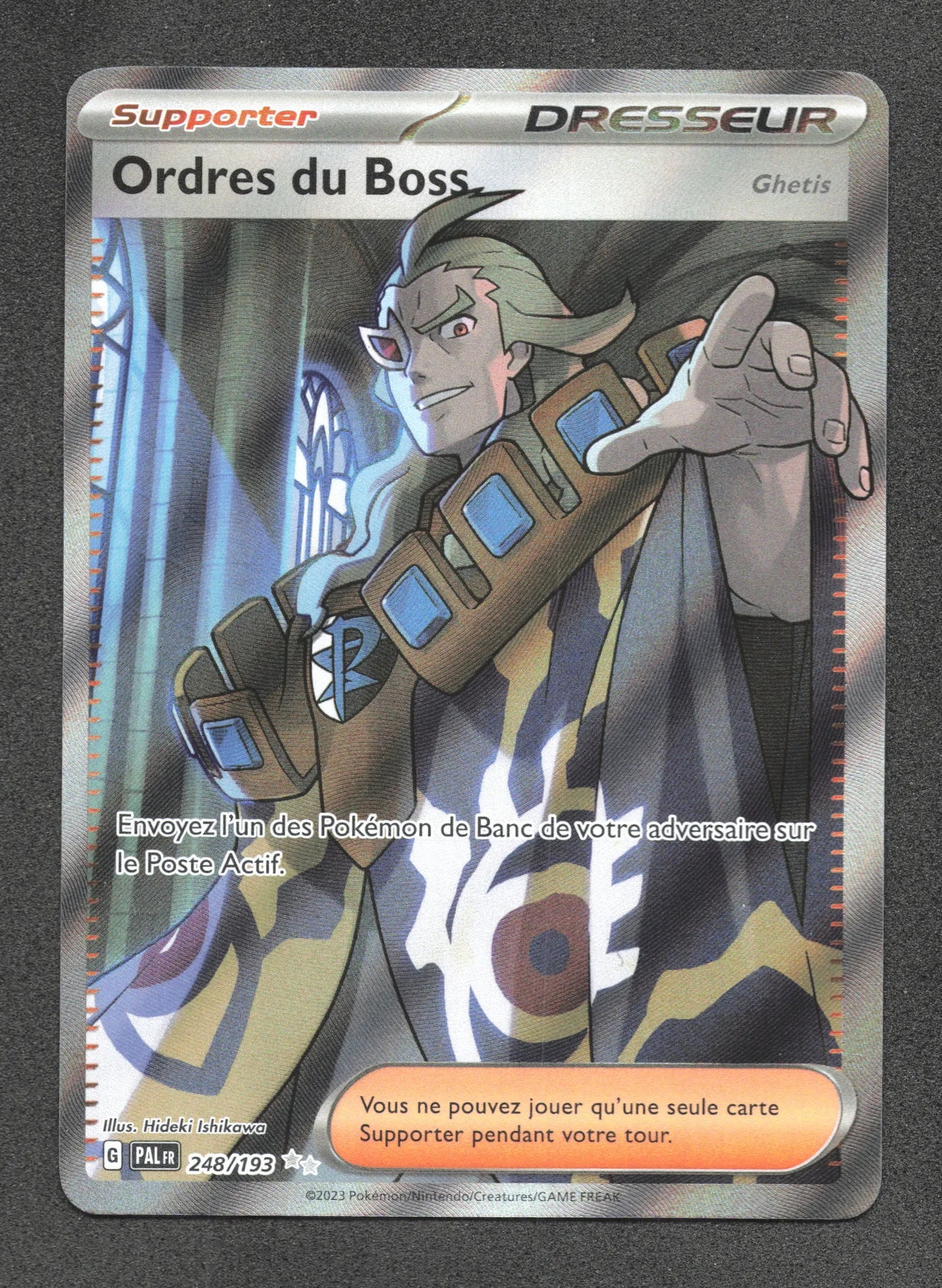 248/193 Ordres du Boss DRESSEUR - Évolutions à Paldea
