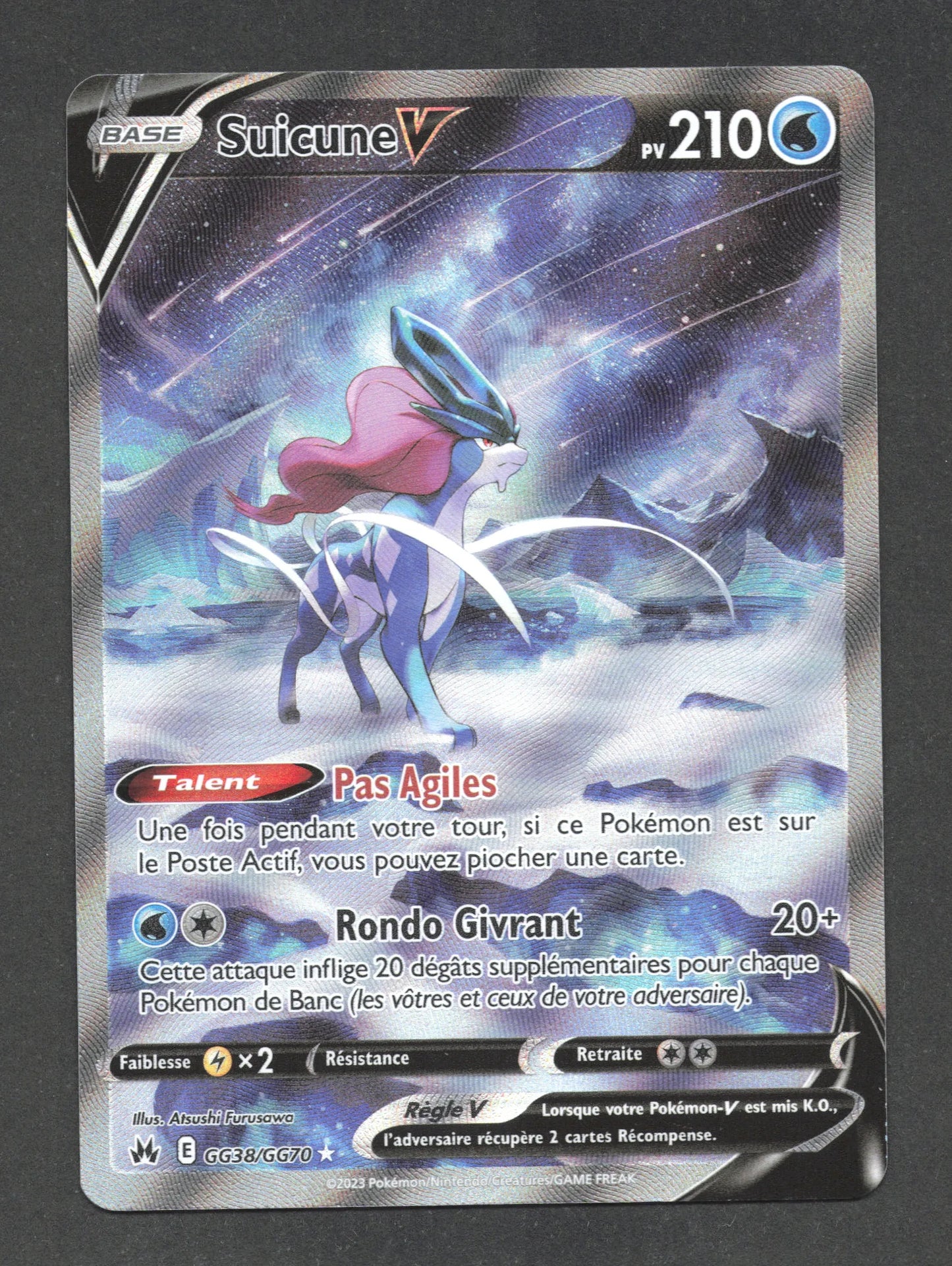 GG38/GG70 Suicune V - Zénith Suprême