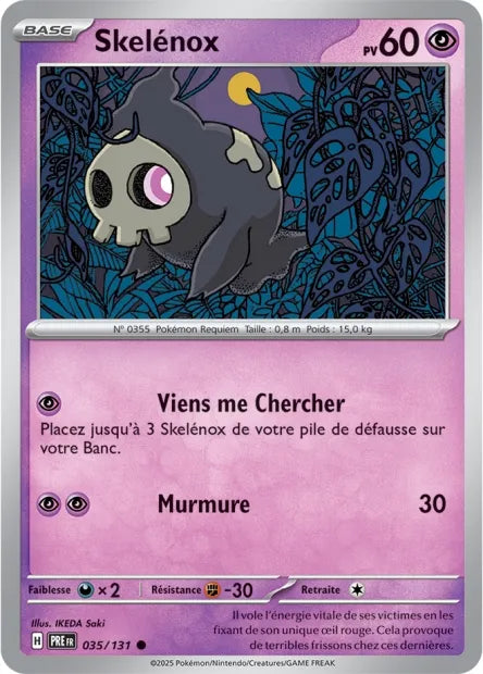 035/131 Skelenox POKEBALL - Évolutions Prismatiques