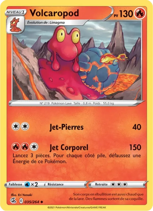 035/264 Volcaropod Reverse - Poing de Fusion