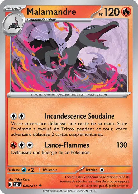 035/217 Malamandre REVERSE ENERGIE - Héros Transcendants