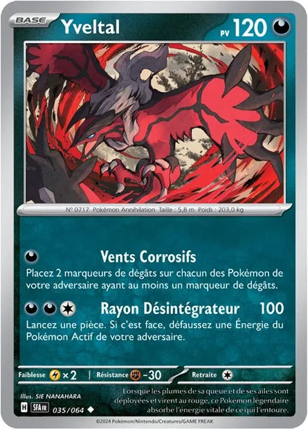 035/064 Yveltal Reverse - Fable Nébuleuse