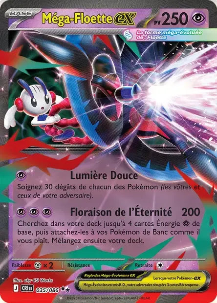 035/086 Mega Floette EX - Chaos Ascendant