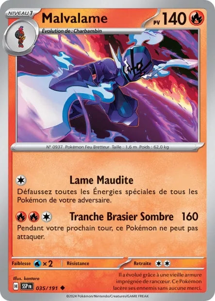 035/191 Malvalame Reverse - Étincelles Déferlantes