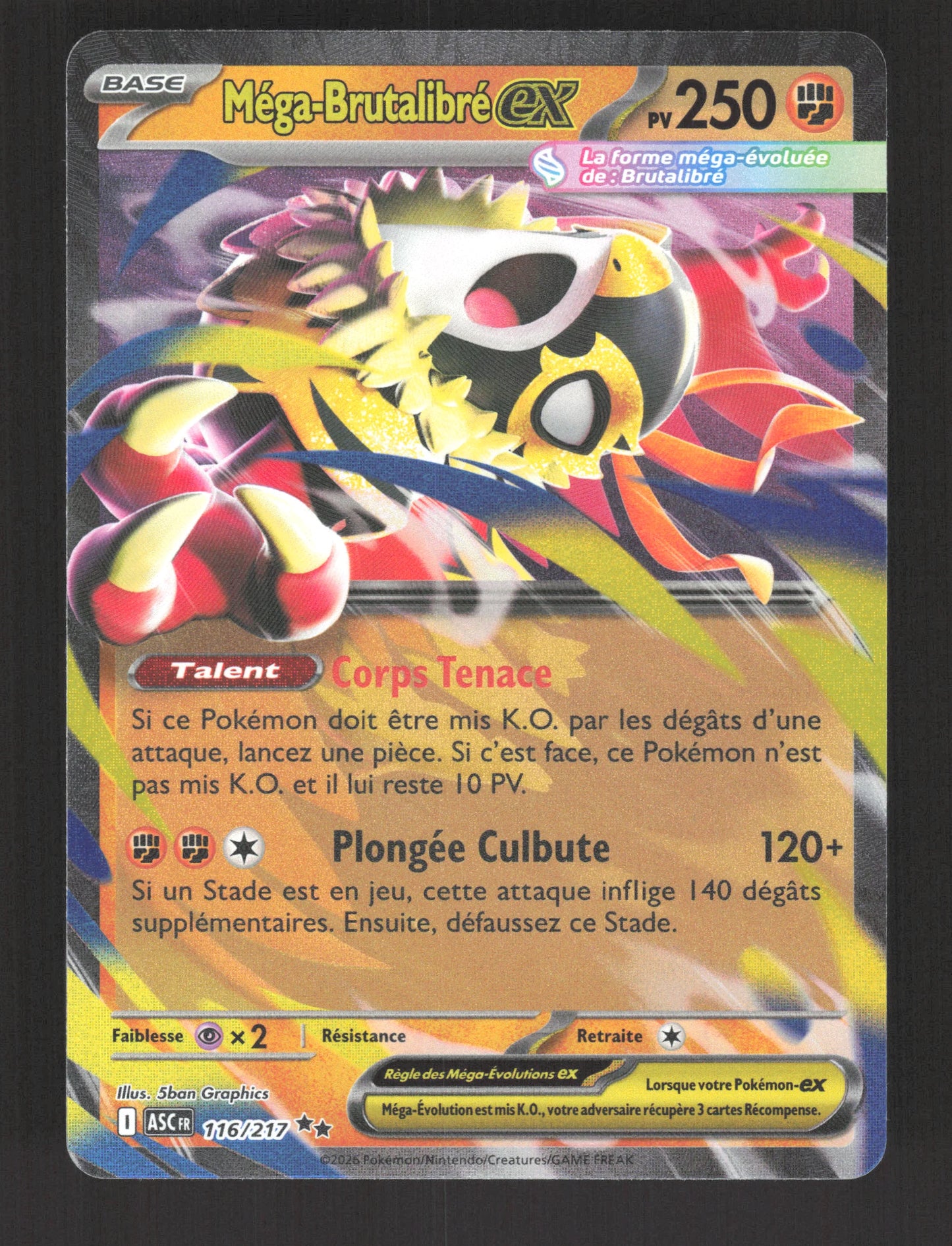 116/217 Mega Brutalibre EX - Héros Transcendants