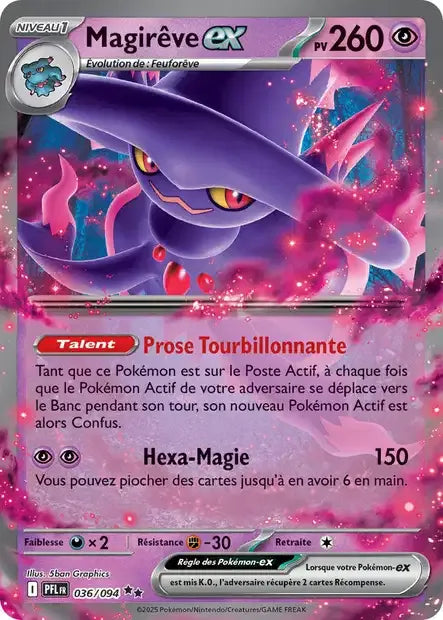 036/094 Magireve EX - Flammes Fantasmagoriques