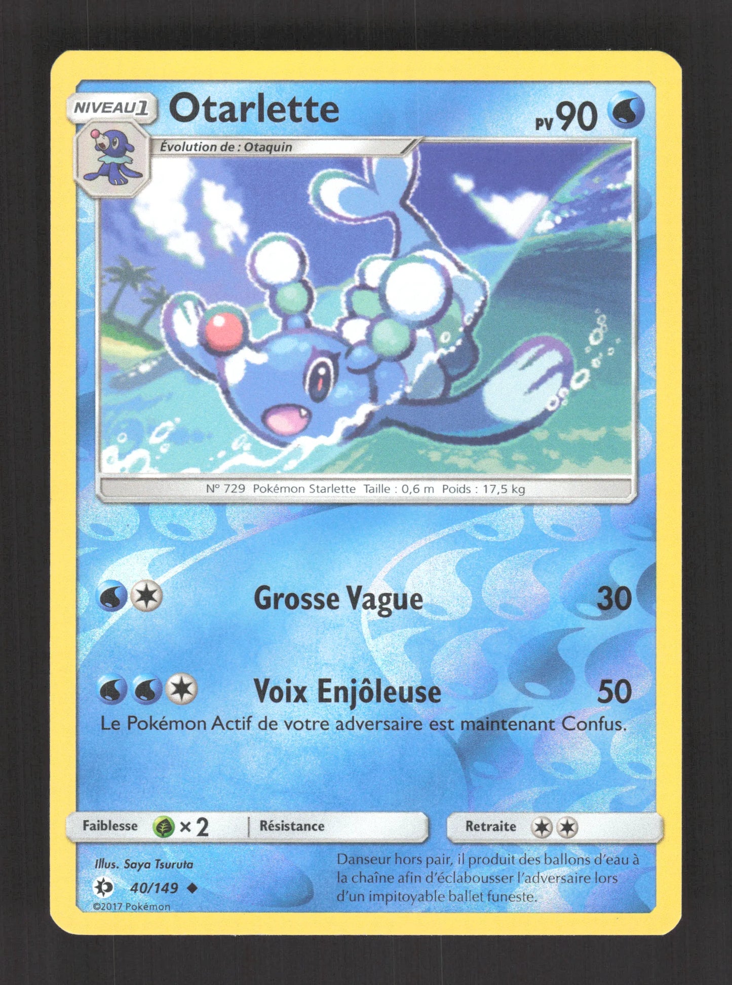 40/149 Otarlette REVERSE - Soleil et Lune