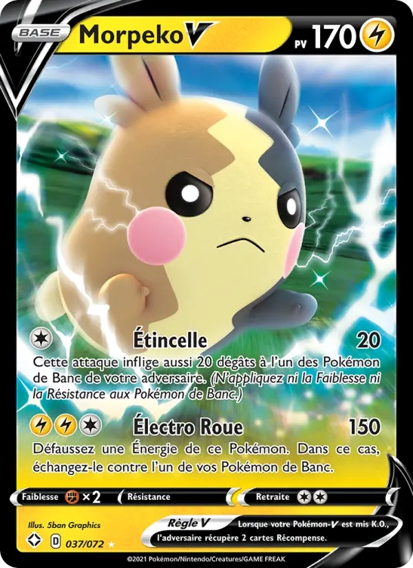 037/072 Morpeko V - Destinées Radieuses