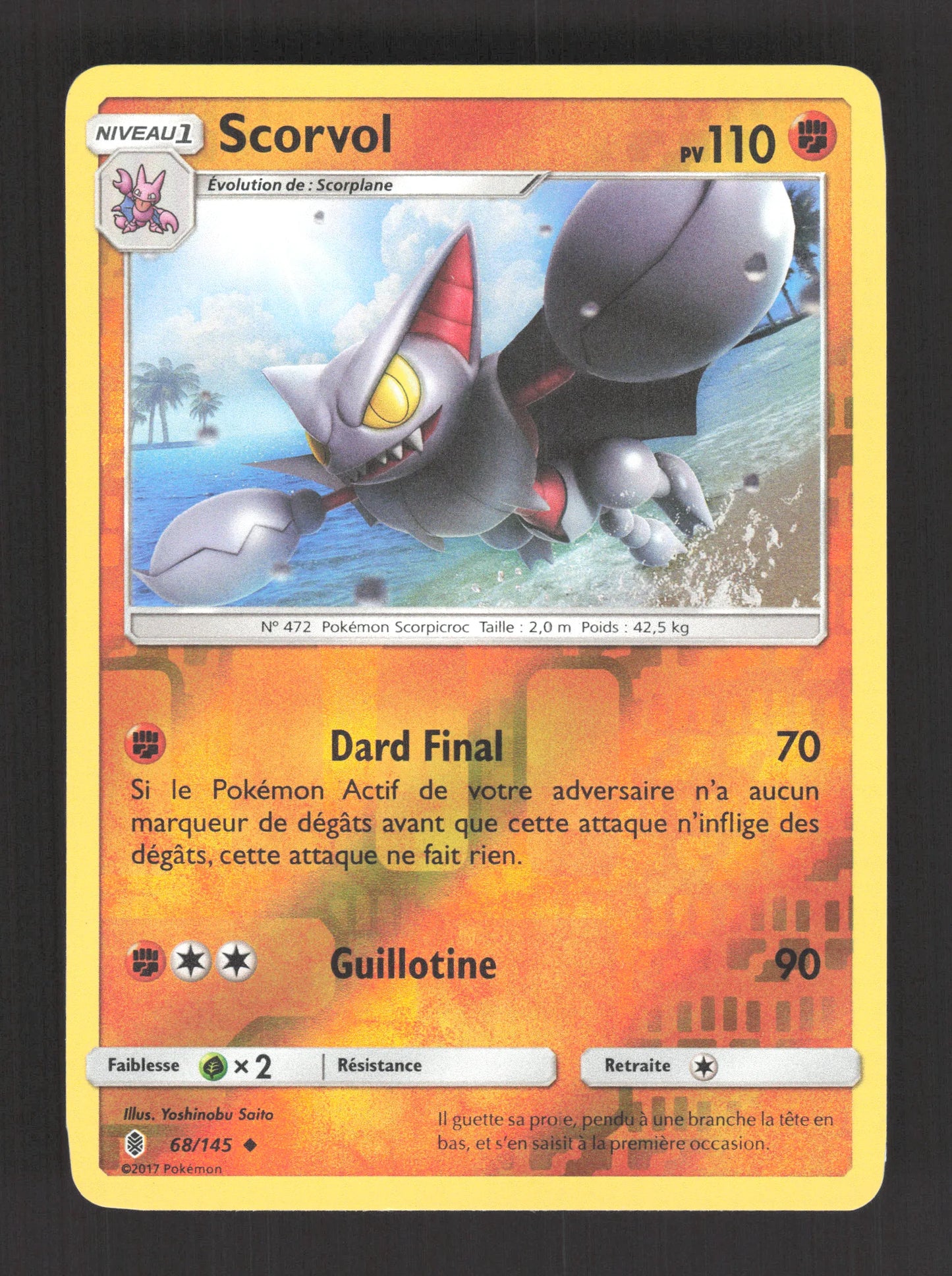 68/145 Scorvol REVERSE - Gardiens Ascendants
