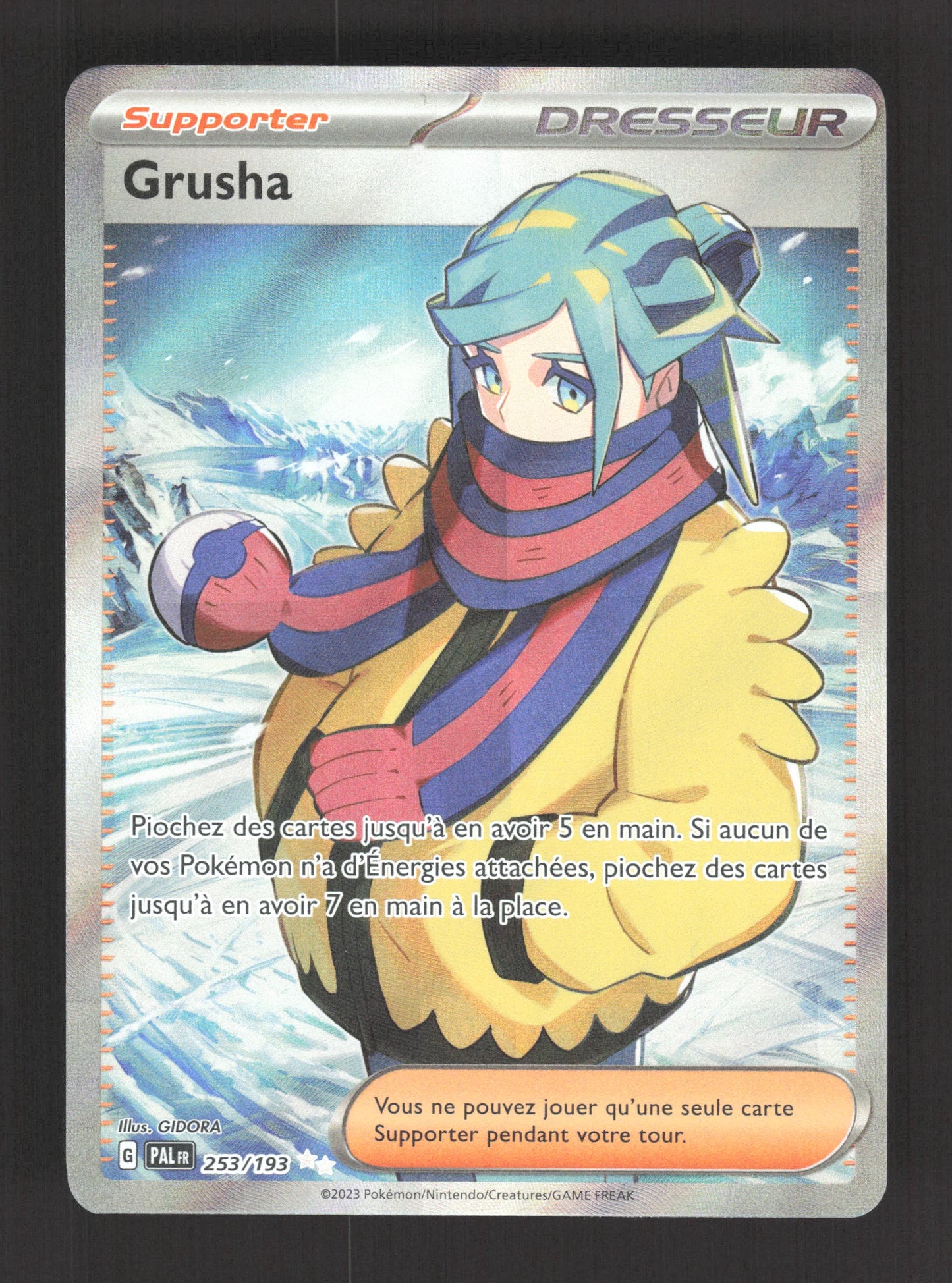 253/193 Grusha DRESSEUR - Évolutions à Paldea
