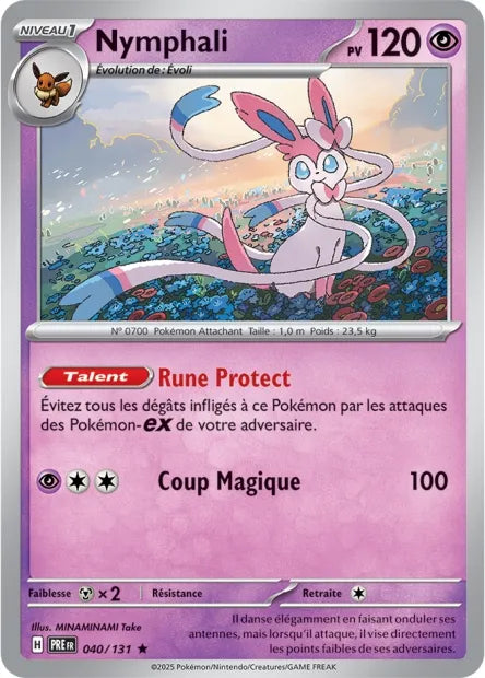 040/131 Nymphali MASTERBALL - Évolutions Prismatiques