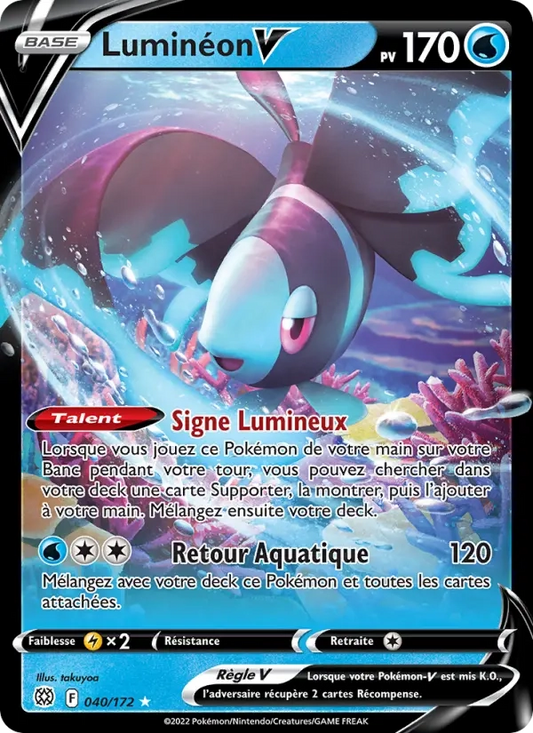 040/172 Lumineon V - Stars Étincelantes