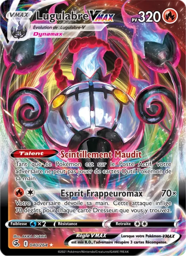 040/264 Lugulabre VMAX - Poing de Fusion