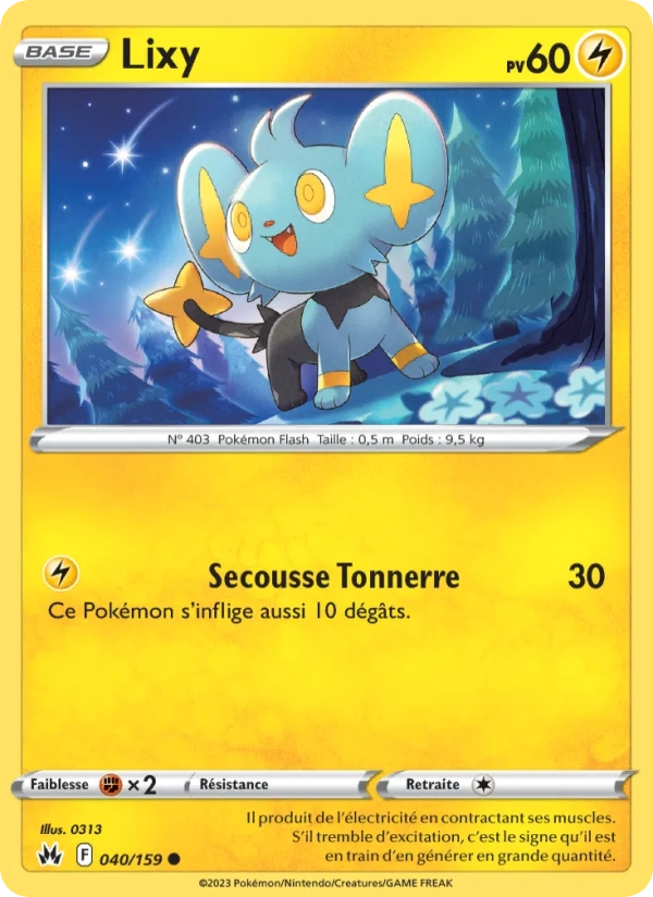 040/159 Lixy REVERSE - Zénith Suprême