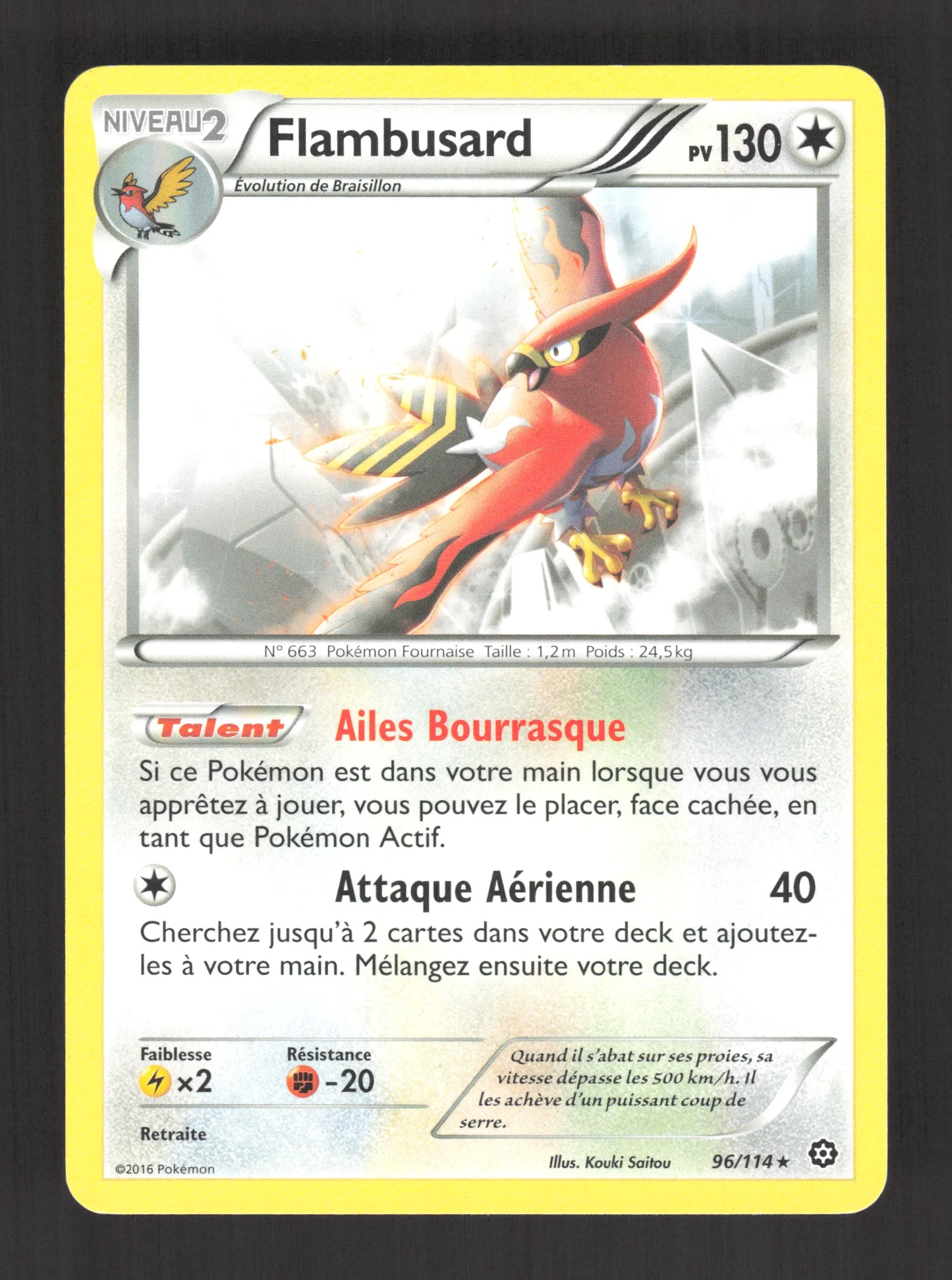 96/114 Flambusard RARE - Offensive Vapeur