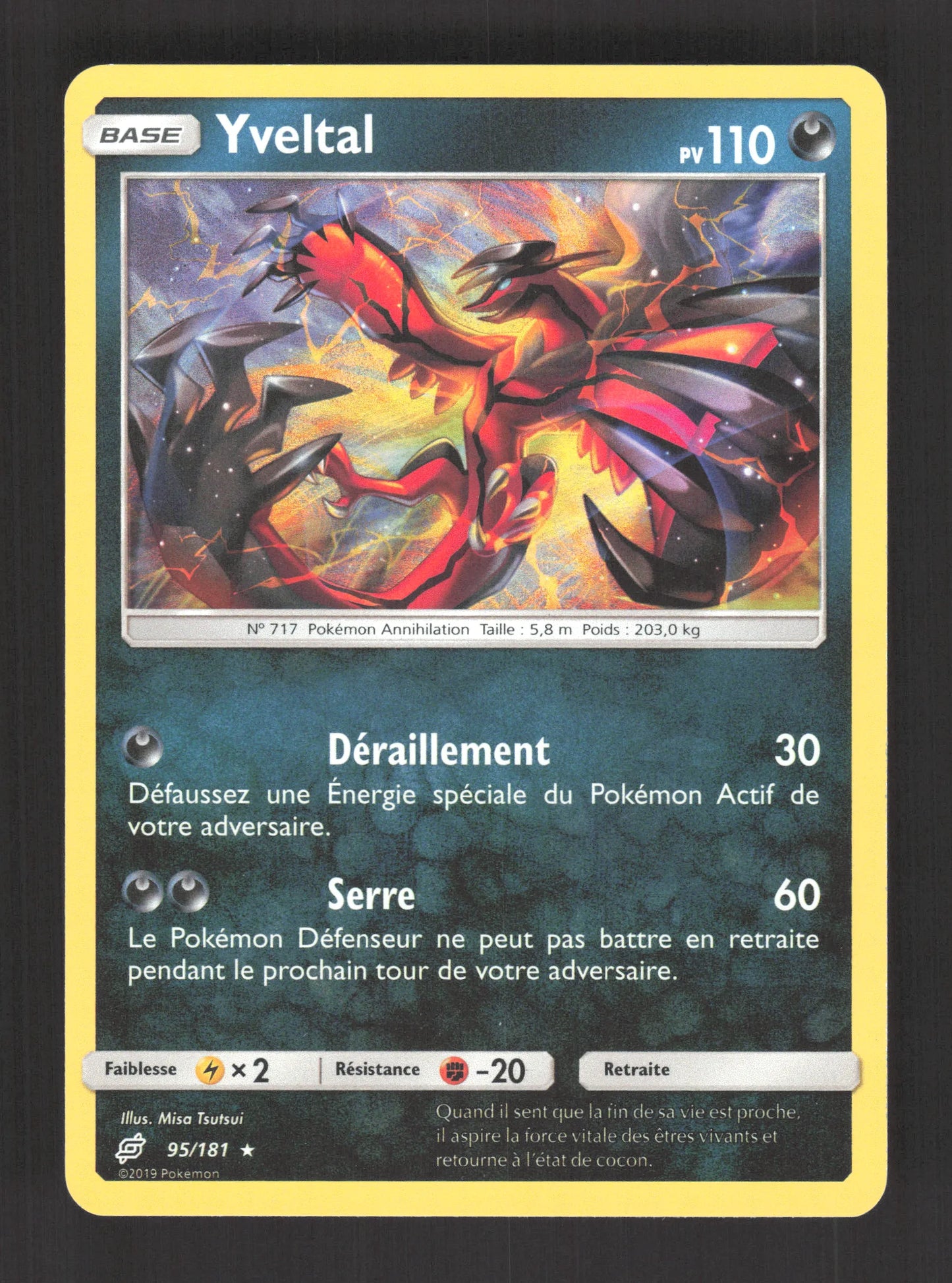95/181 Yveltal HOLO - Duo de Choc