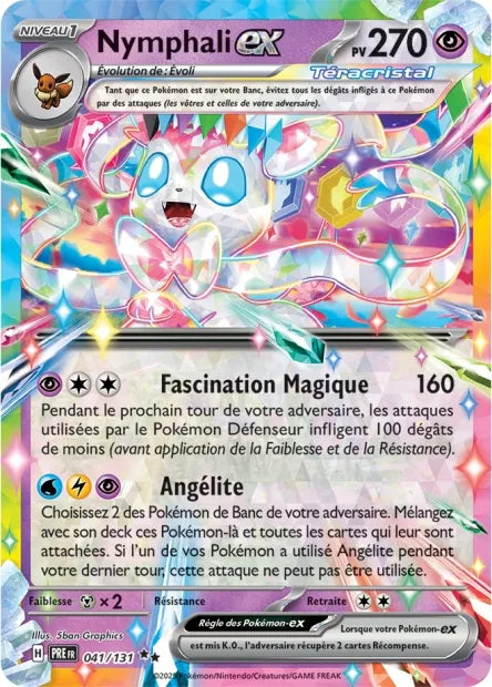 041/131 Nymphali EX - Évolutions Prismatiques
