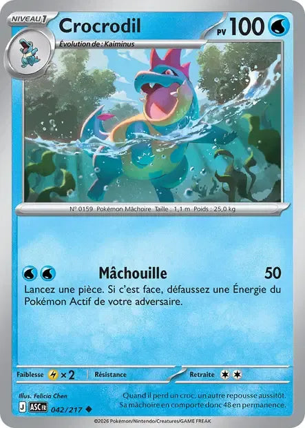 042/217 Crocrodil REVERSE ENERGIE - Héros Transcendants