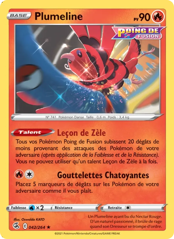 Plumeline Reverse 042/264 - Poing de Fusion