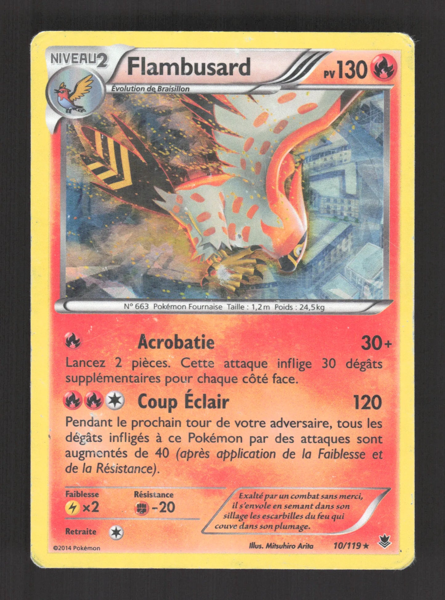 10/119 Flambusard HOLO MOSAIQUE - Vigueur Spectrale