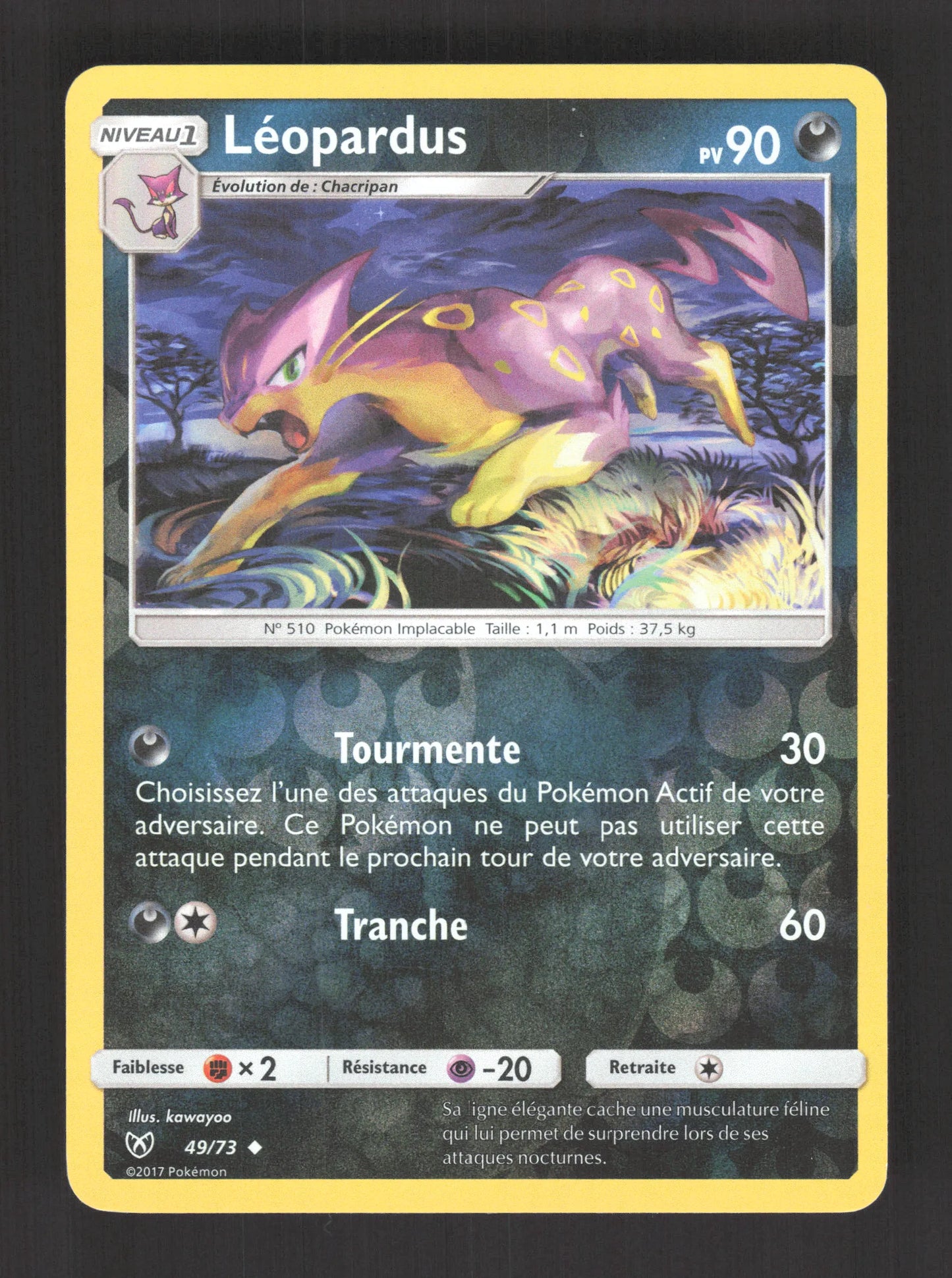 49/73 Leopardus REVERSE - Légendes Brillantes